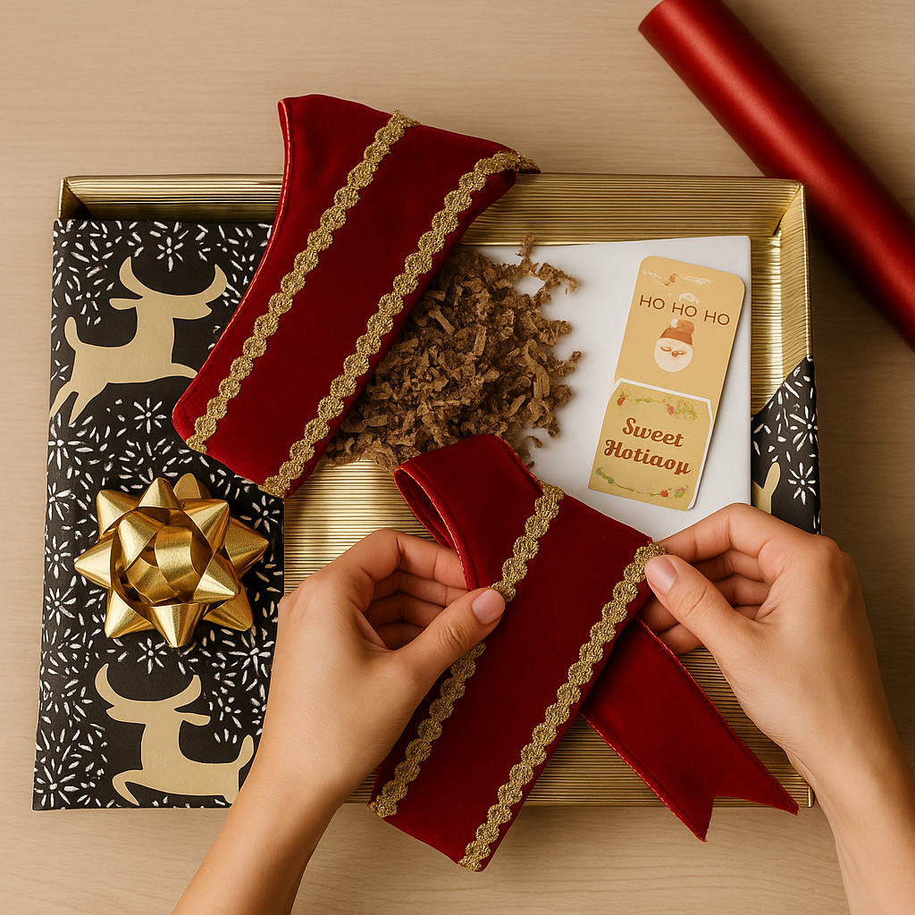 Holiday Gift Wrapping Kit – Premium Christmas Set