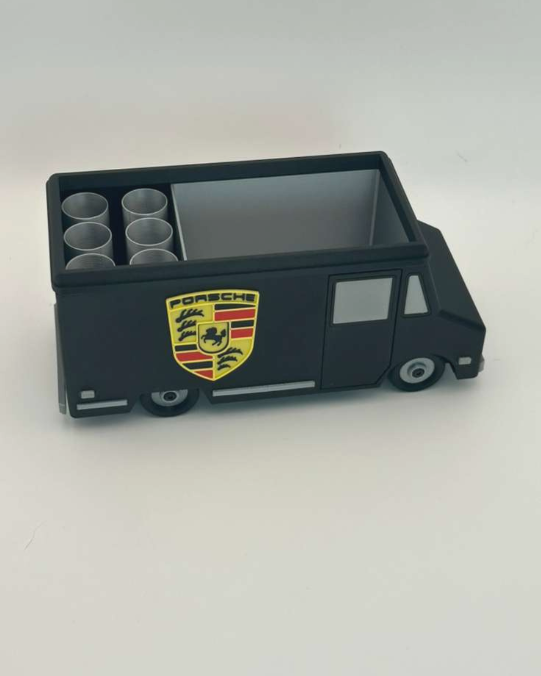 German Performance Truck Pen Holder | 3D Printed Desk Organizer | Garage & Car Lover Gift