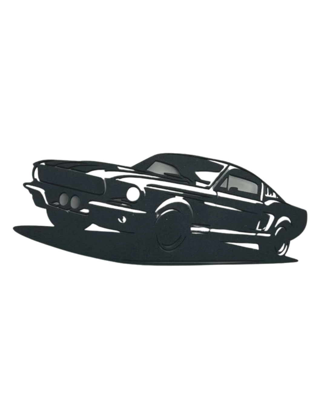 Custom Car Silhouette Wall Art | 3D Printed Garage Decor | Personalized Car Outline