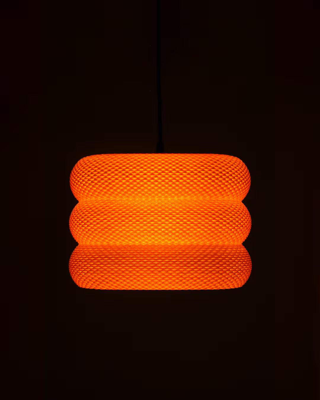 CLARA – Sculptural Plug-In Pendant Lamp | Modern 3D Printed Design by Lunfardo