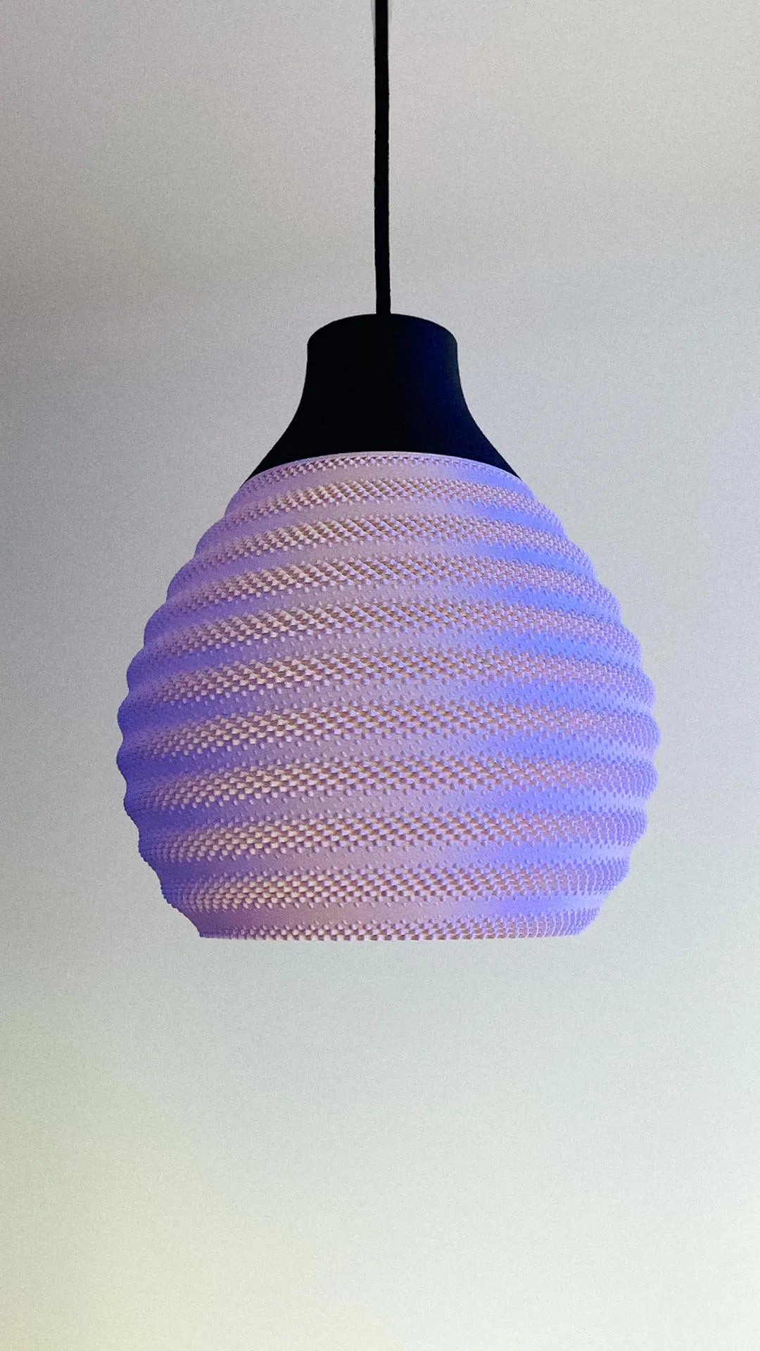 CORA – Pendant Lamp | Sculptural Modern Plug-In Hanging Light by Lunfardo