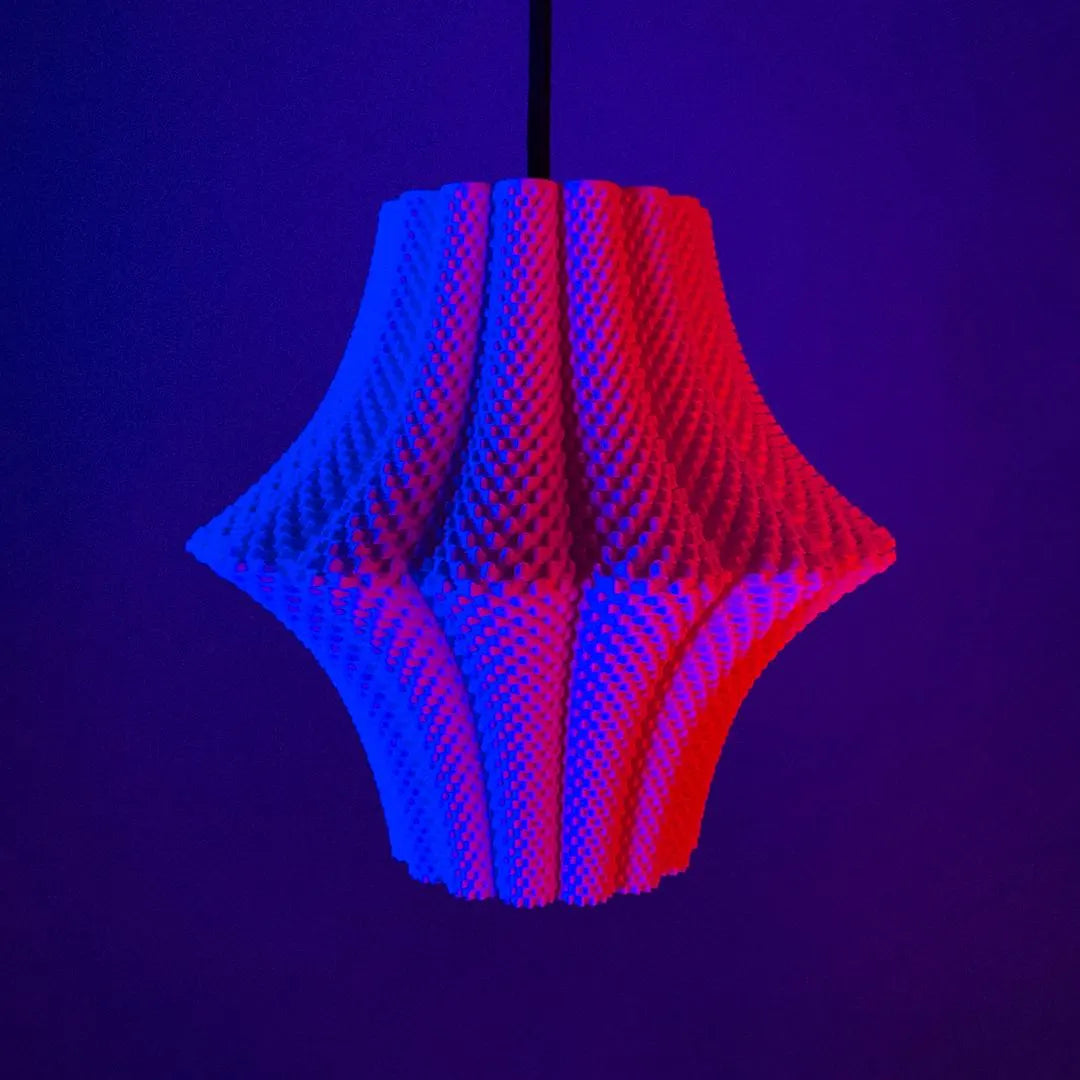 LARISA — Sculptural Pendant Lamp Shade | Plug-In Option by Lunfardo