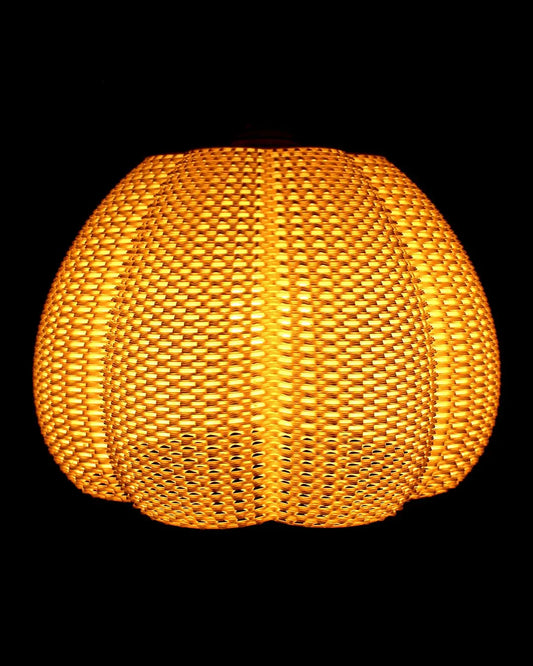 MARINA —  Pendant Lamp Sculptural 3D Printed Hanging Light, Organic Modern Design by Lunfardo