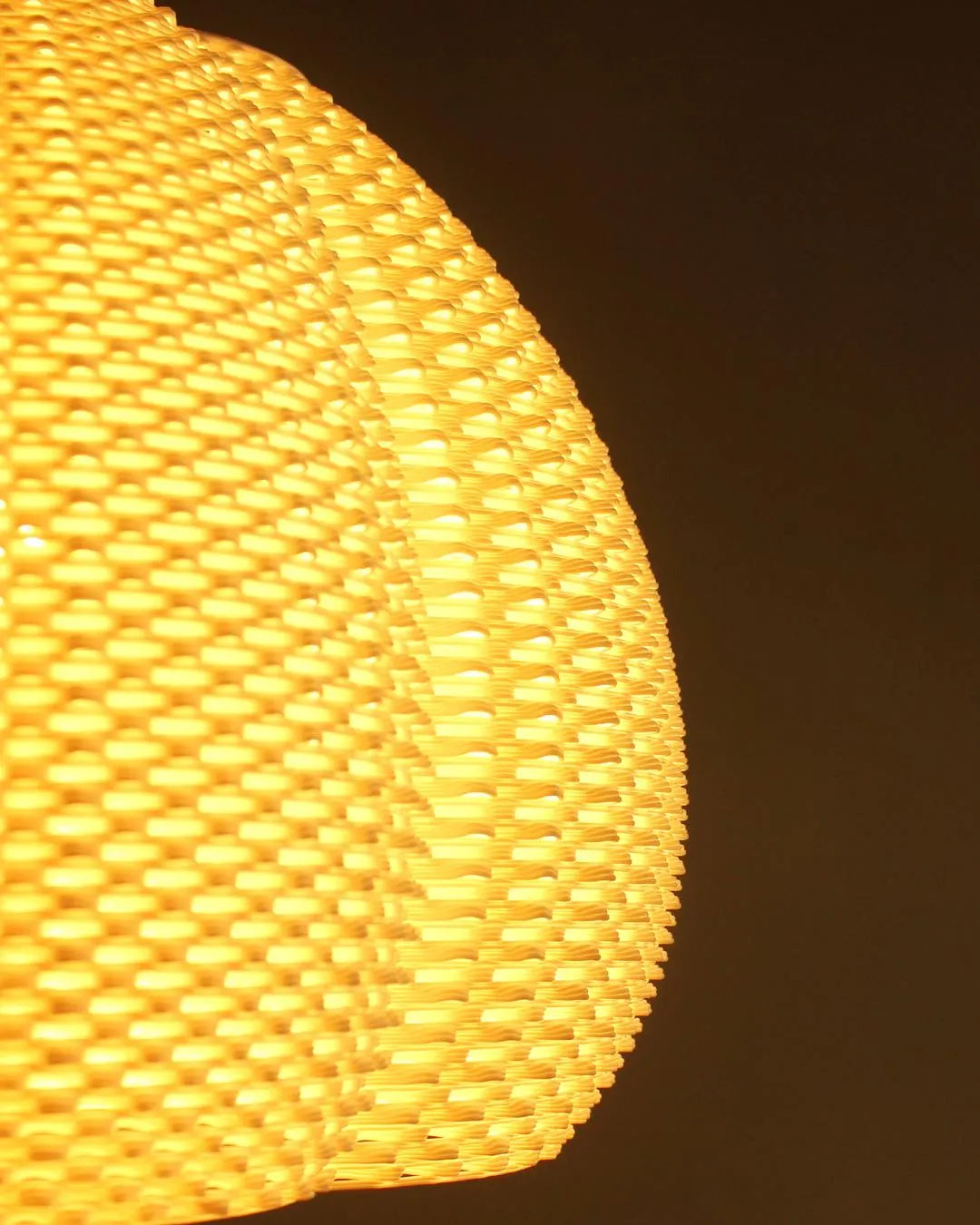 MARINA —  Pendant Lamp Sculptural 3D Printed Hanging Light, Organic Modern Design by Lunfardo