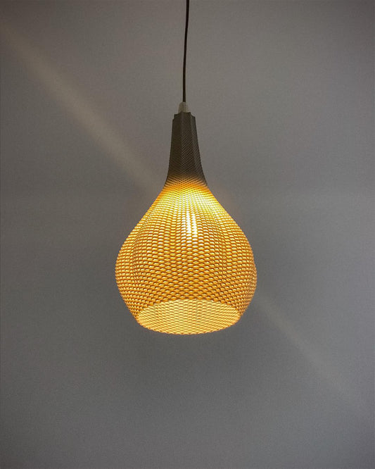 LUANA — Pendant Lamp Shade – Modern Minimal 3D Printed Lampshade | Lunfardo Design