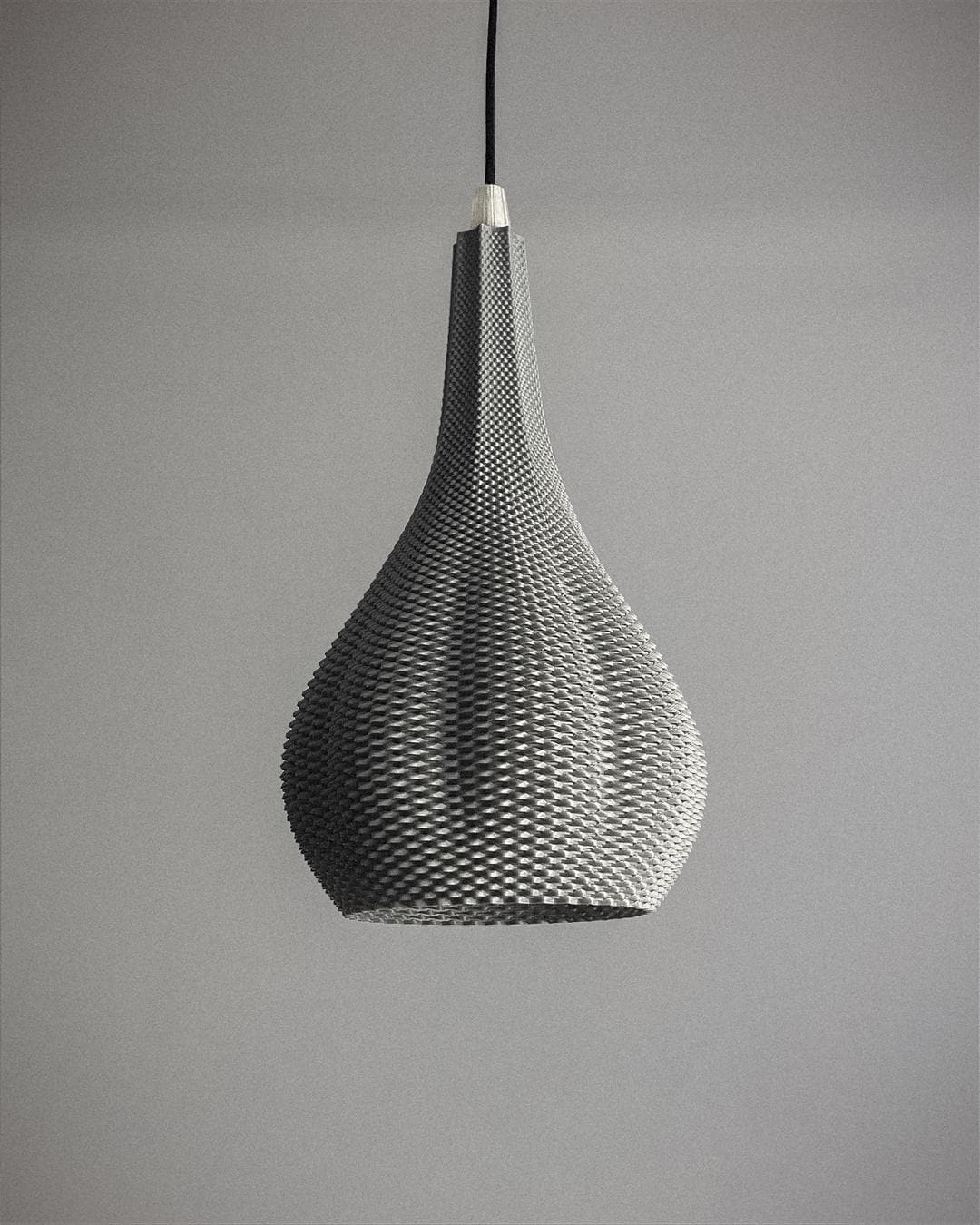 LUANA — Pendant Lamp Shade – Modern Minimal 3D Printed Lampshade | Lunfardo Design