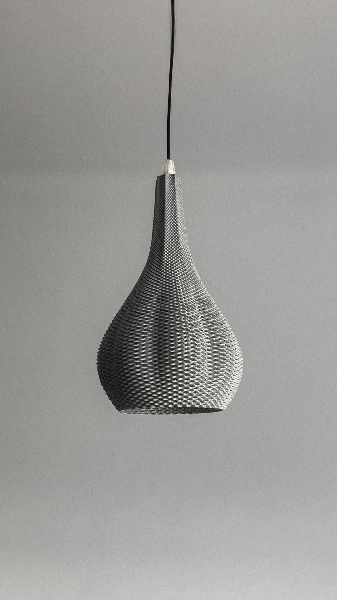 LUANA — Pendant Lamp Shade – Modern Minimal 3D Printed Lampshade | Lunfardo Design