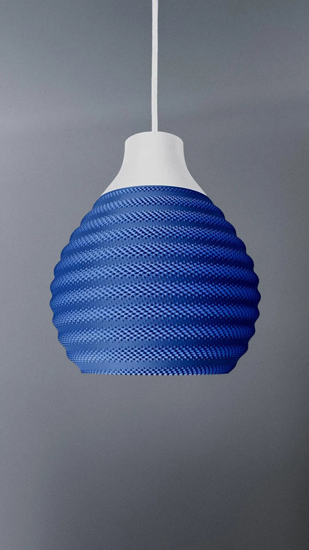 CORA – Pendant Lamp | Sculptural Modern Plug-In Hanging Light by Lunfardo