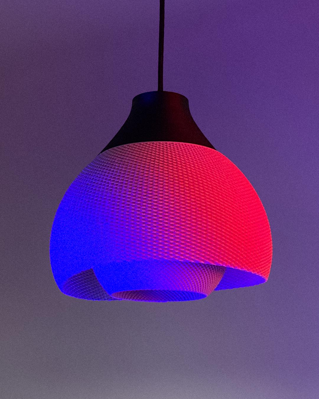 FIORE – Plug-In Sculptural Pendant Lamp  | Floral Modern Hanging Light by Lunfardo