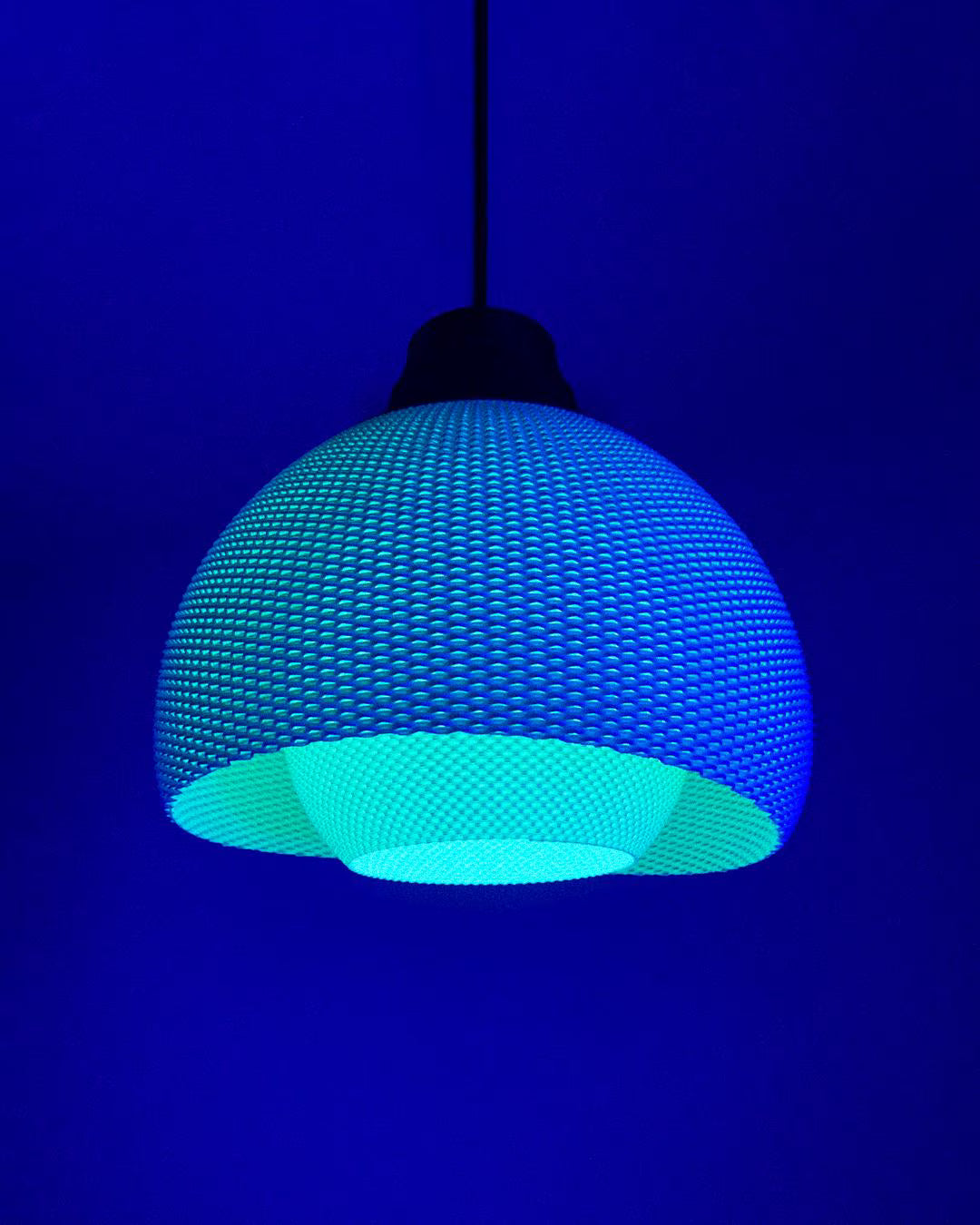 FIORE – Plug-In Sculptural Pendant Lamp  | Floral Modern Hanging Light by Lunfardo