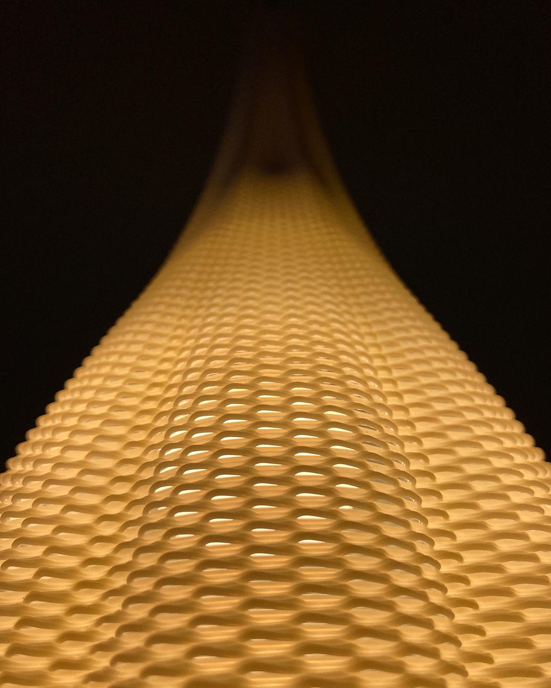 LUANA — Pendant Lamp Shade – Modern Minimal 3D Printed Lampshade | Lunfardo Design