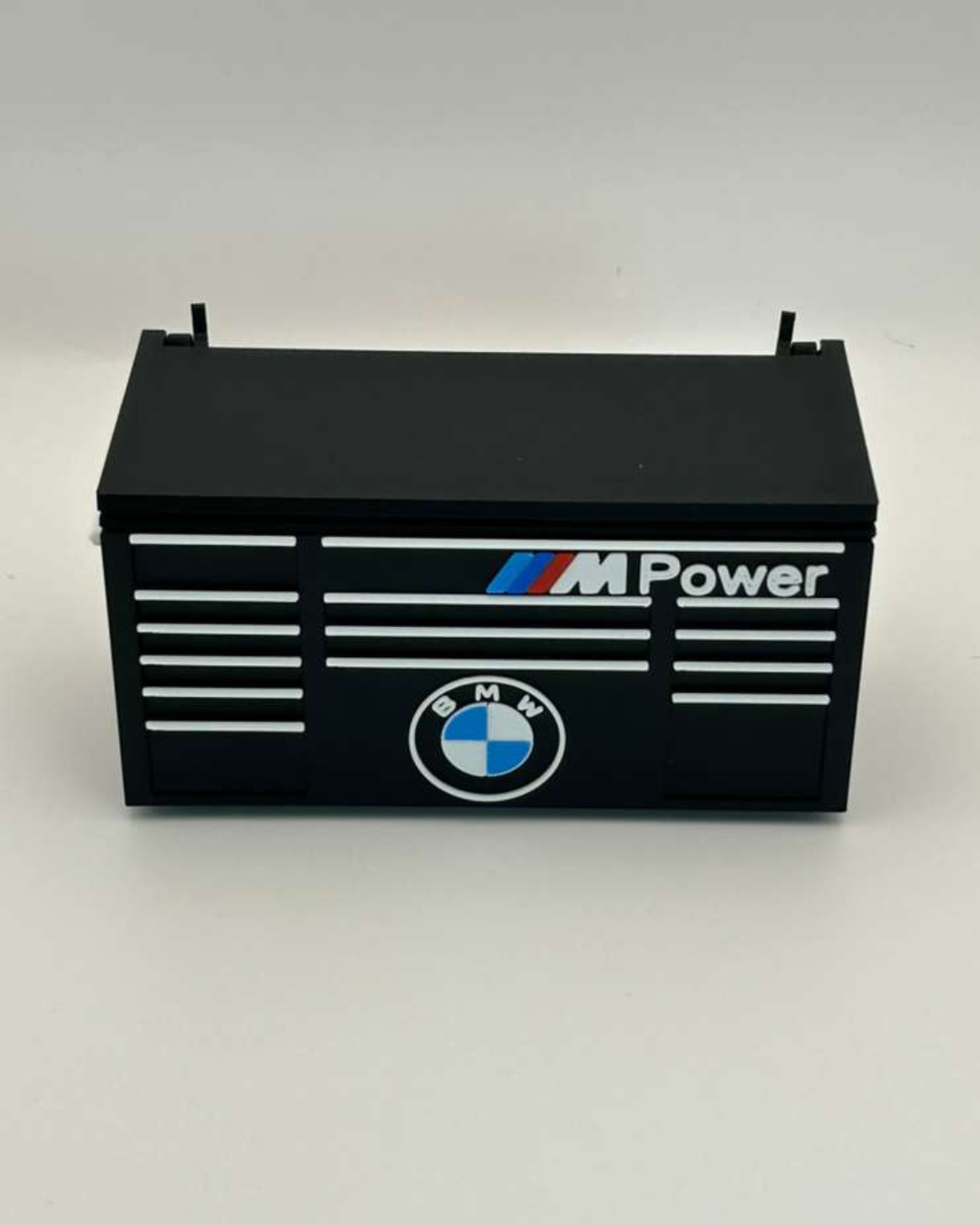 Motorsport Striped Pen Holder | 3D Printed Desk Organizer | Car Lover Gift