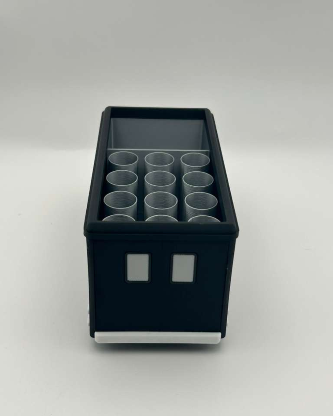 Whiskey Barrel Truck Pen Holder | 3D Printed Garage Desk Organizer | Car & Whiskey Decor